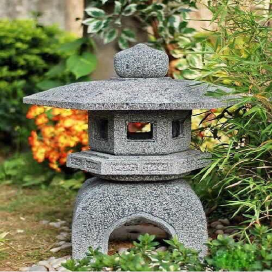 Stone Products for the Garden ATGS Granite Stone Lantern